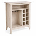 Barra de bar de Madera MDF Roble Claro 105x50x110 cm